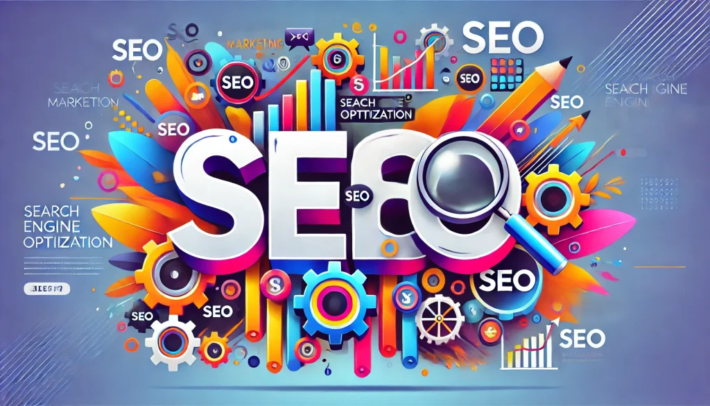 「見出し構成とSEOとの関係」をイメージさせる画像