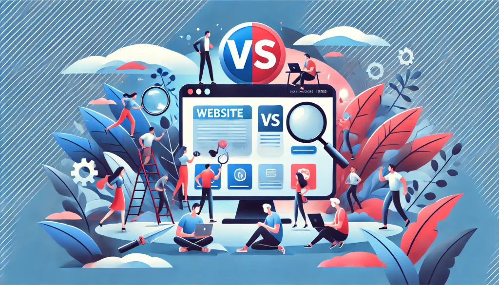 「おすすめはパソコンとスマホの二刀流」をイメージさせる画像