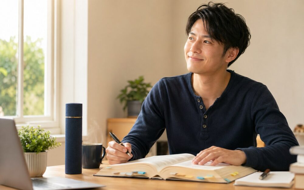 働きながら学習する社会人