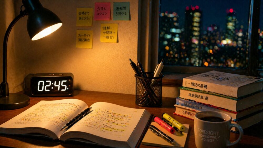 フォーサイト簿記講座のまとめ（紙＋動画で最短合格）